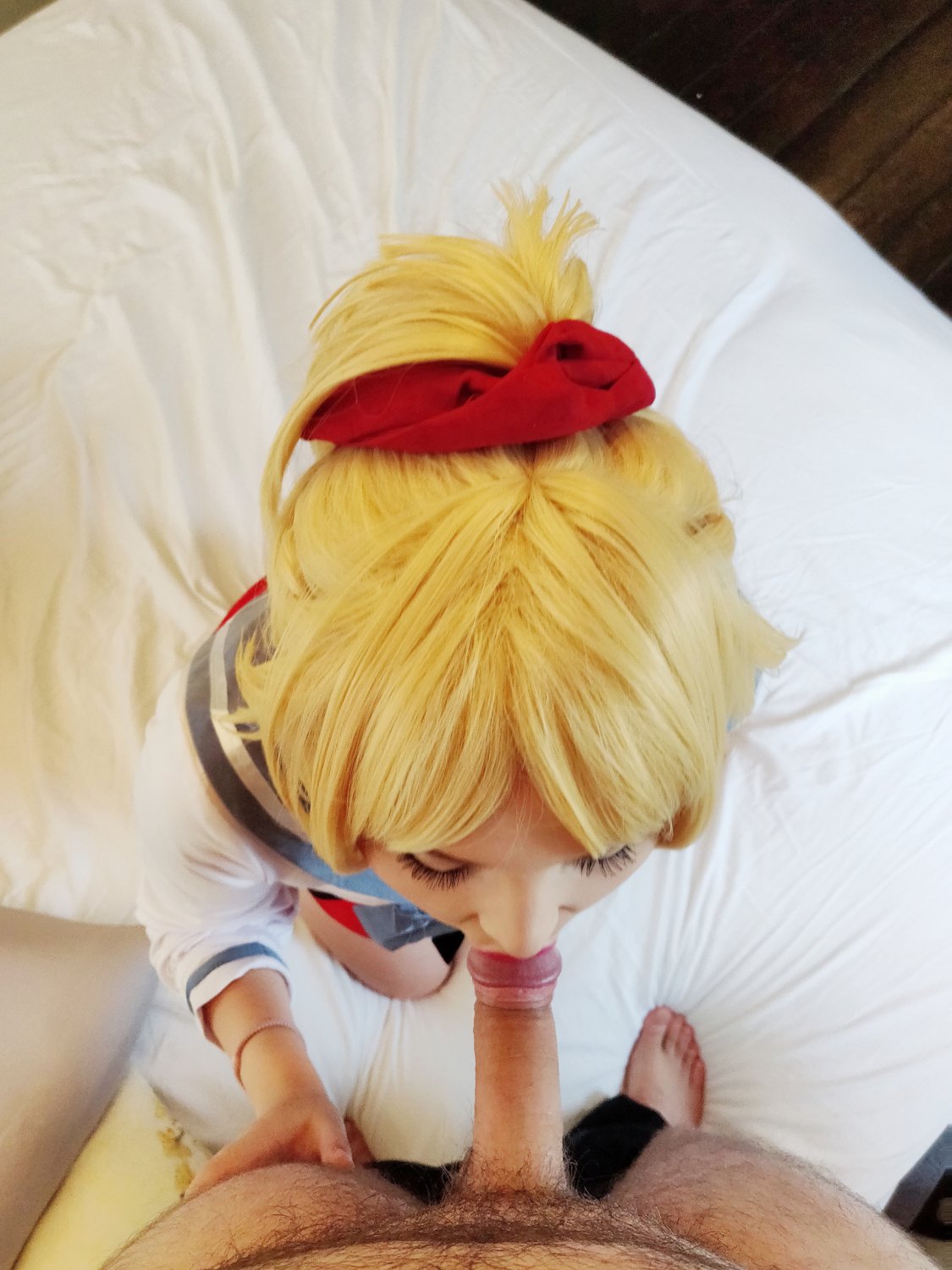 Mordred Fate cosplay with blowjob and facial #GoItJWCT